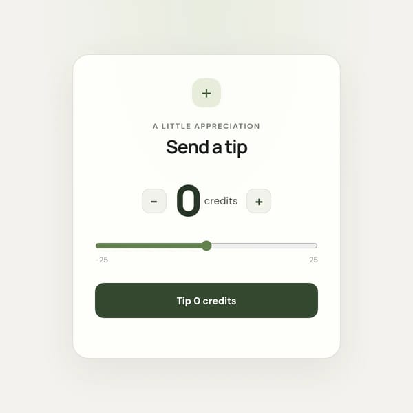 Tip Credits