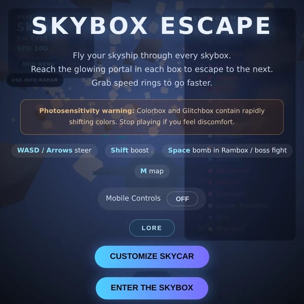 Ibadu's skybox arg! (UPDATE)