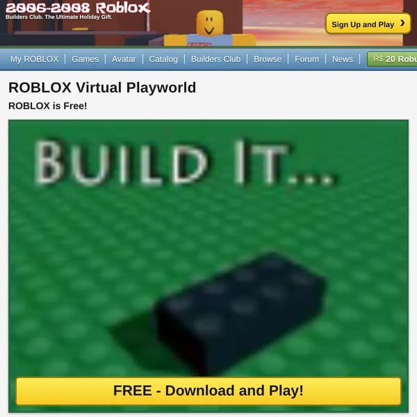 2006-2008 Roblox