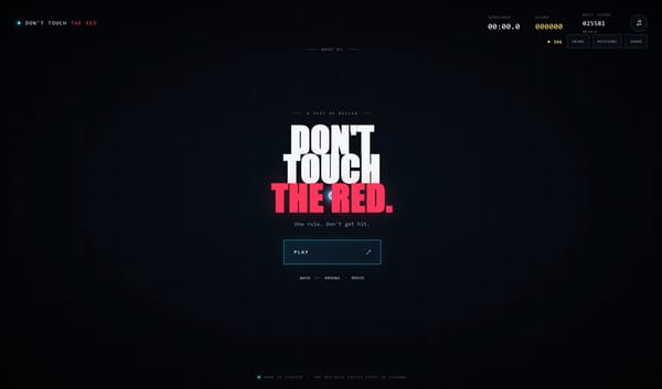 Don't Touch the Red