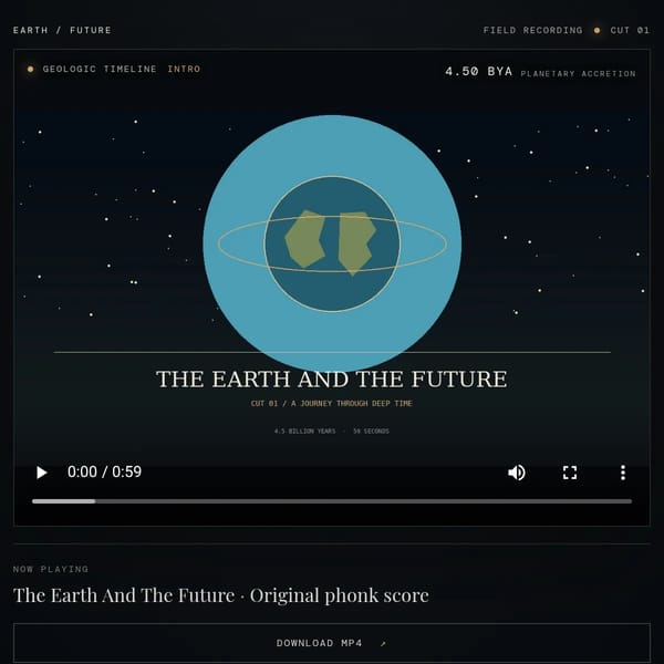 The Past Of Earth And Future