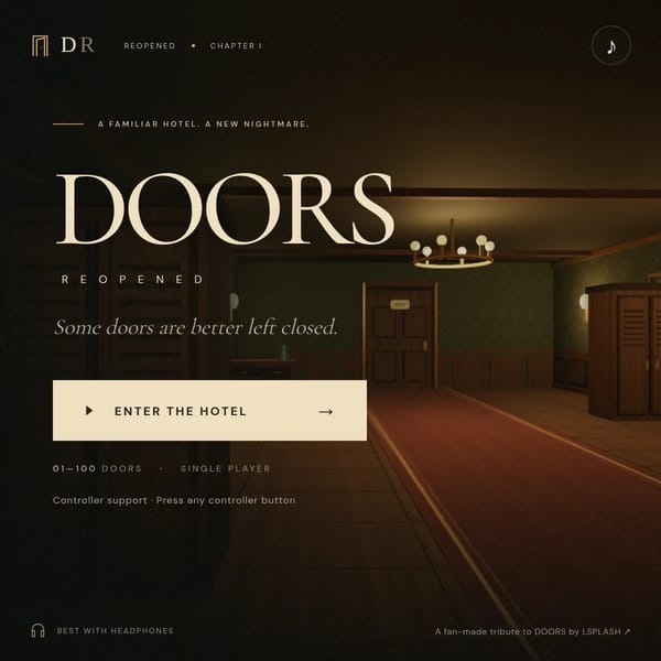Doors: Reopened