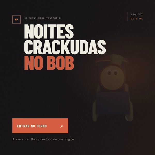 Noites Crackudas no bob (fangame de fnaf)