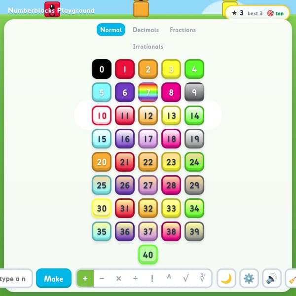 Numberblocks Playground