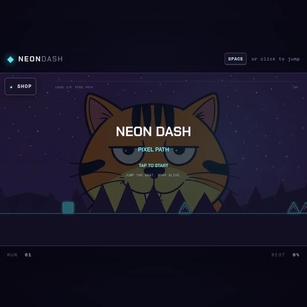 Neon Dash