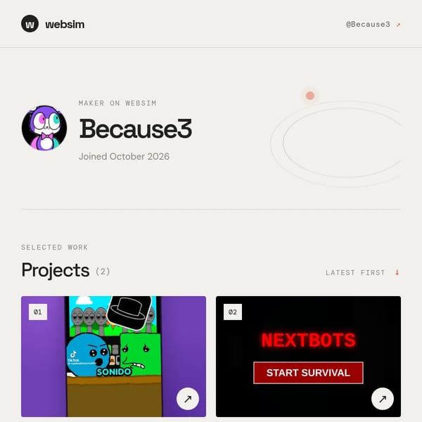 My profile