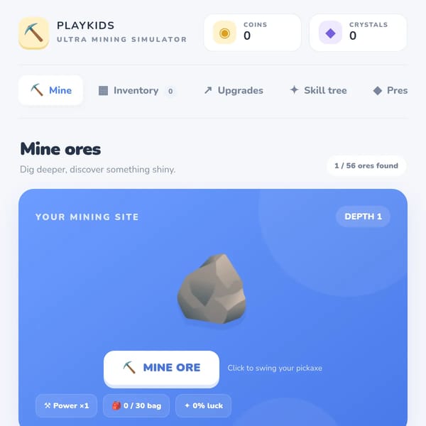 Playkids Mining