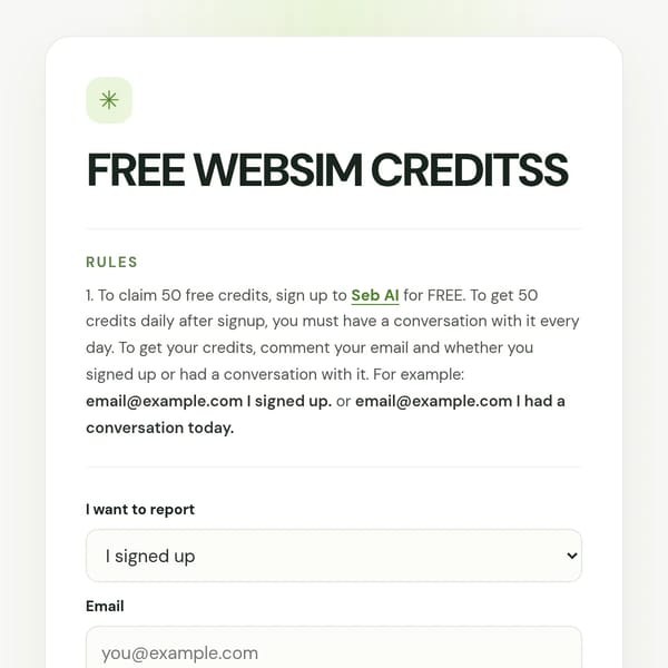 Free Credits