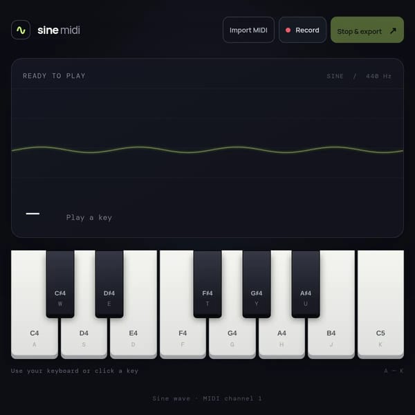 Sine Midi