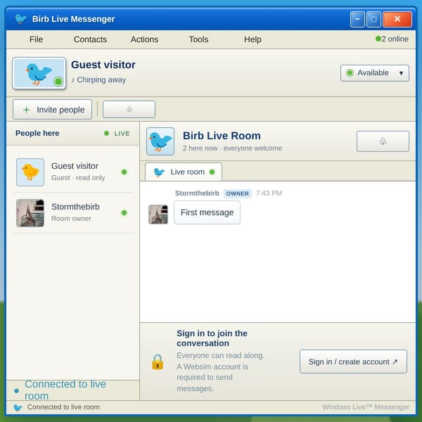 Birb Messenger
