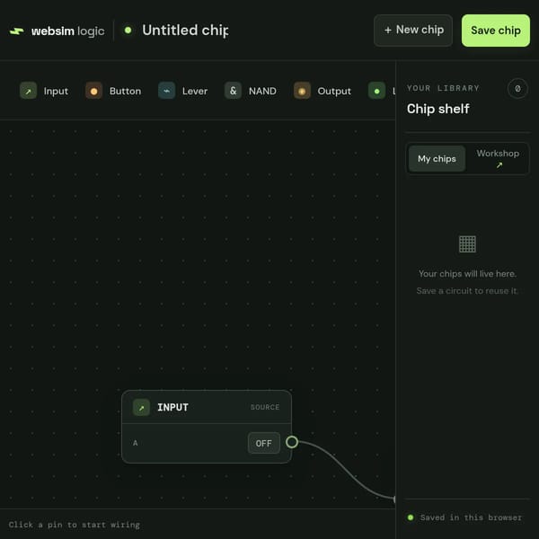 Websim Logic Sim