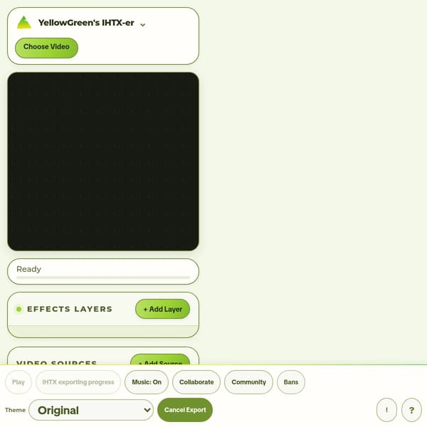 YellowGreen's IHTX-er