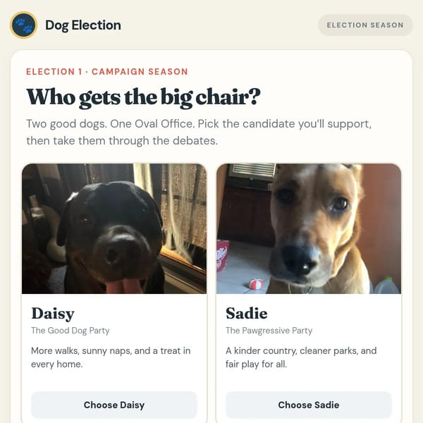 Dog Election