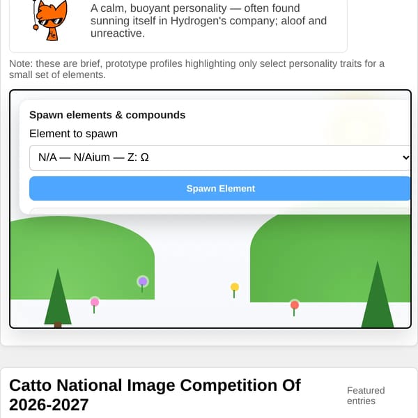 Element Cattos- Playground+