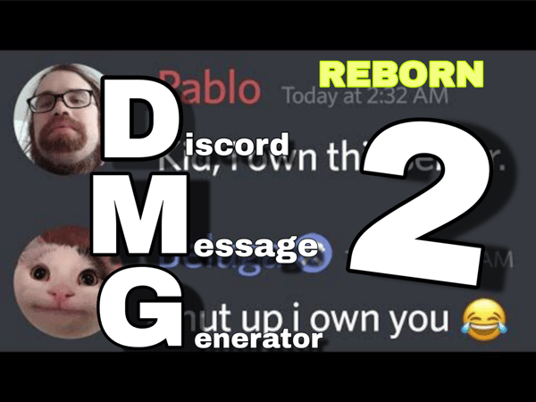 Discord Message Generator 2 REBORN